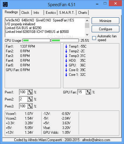 Phần mềm đo nhiệt độ CPU tốt nhất hình 8