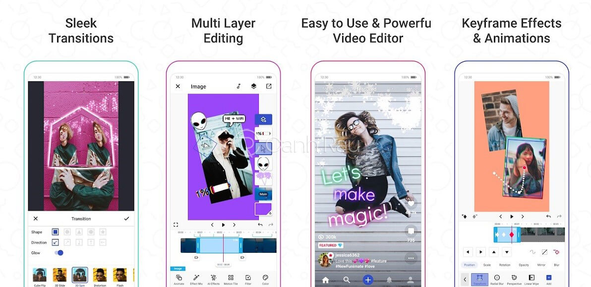 Các app edit video trên điện thoại hình 2