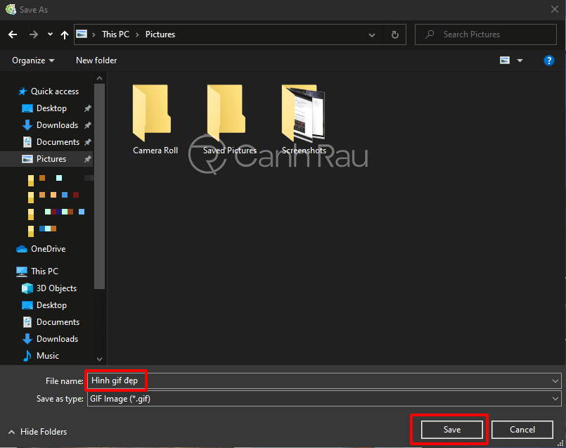 Hướng dẫn cách tải ảnh GIF về máy tính hình 2