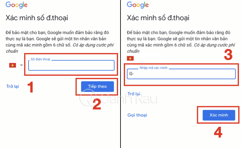 Hướng dẫn cách tạo tài khoản Google hình 7