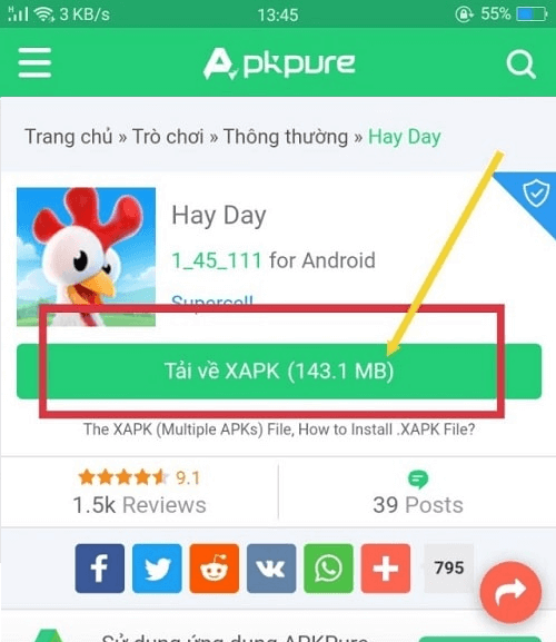 Cách tải HayDay tại Việt Nam trên Android và iPhone Hình 2