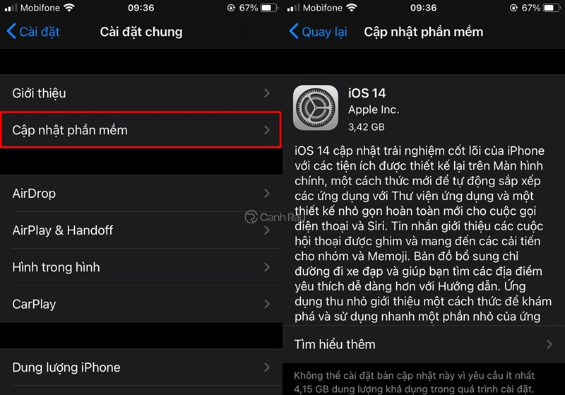 Hướng dẫn cách cập nhật iOS 14 hình 2