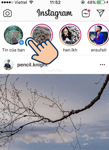 Hướng dẫn cách chèn nhạc vào story Instagram hình 1