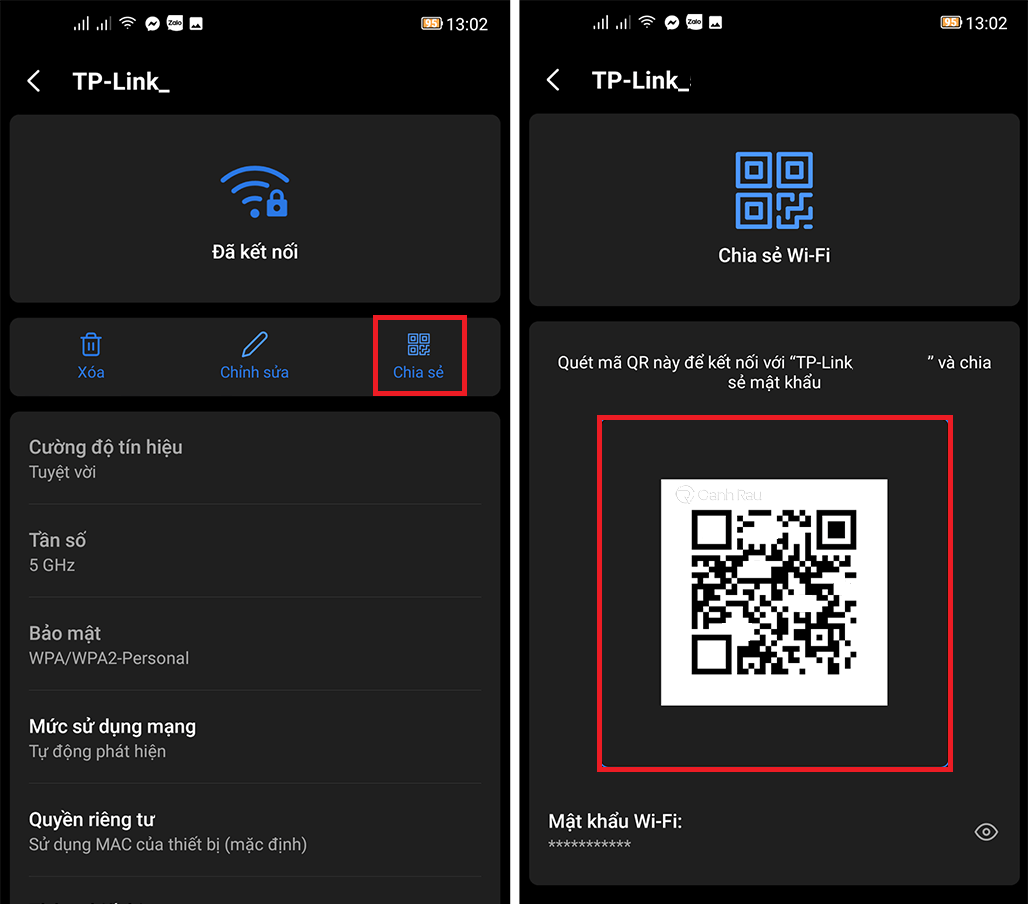 Hướng dẫn cách chia sẻ ảnh Wifi trên điện thoại hình 3
