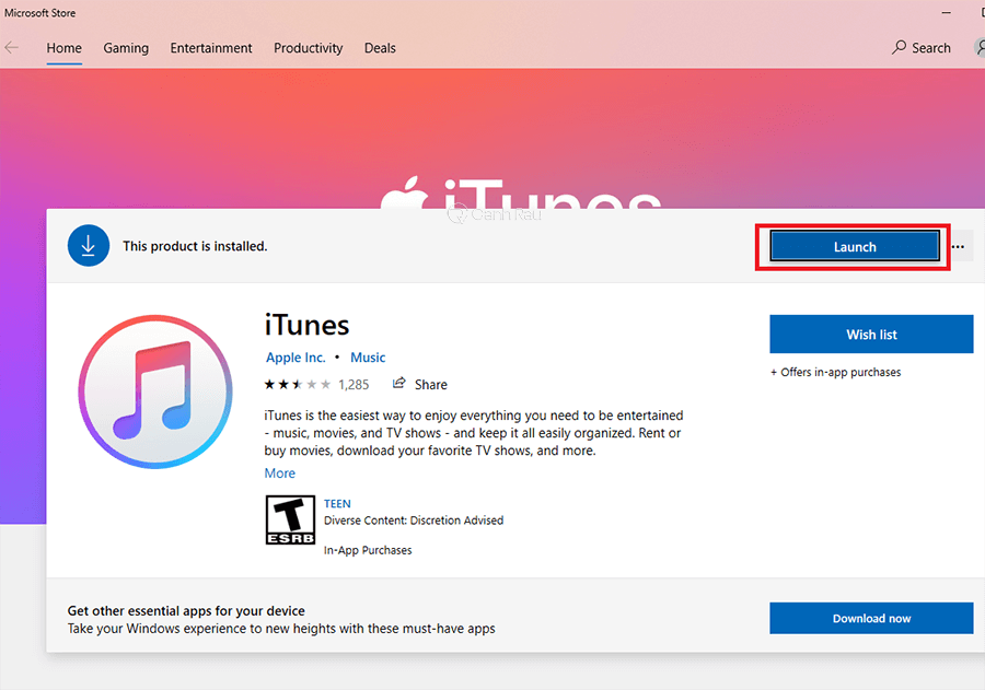 Hướng dẫn download iTunes cho Windows 10 hình 5