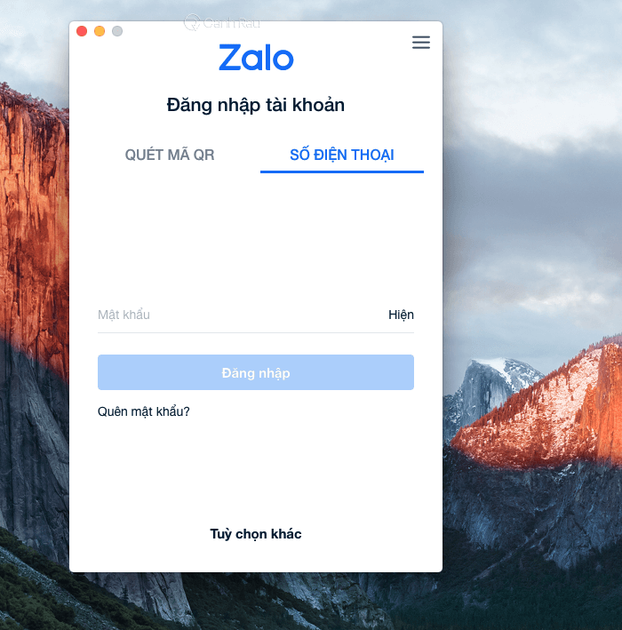 Hướng dẫn sử dụng Zalo trên Macbook hình 5
