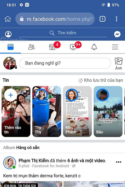 Cách bật khiên Avatar Facebook hình 2