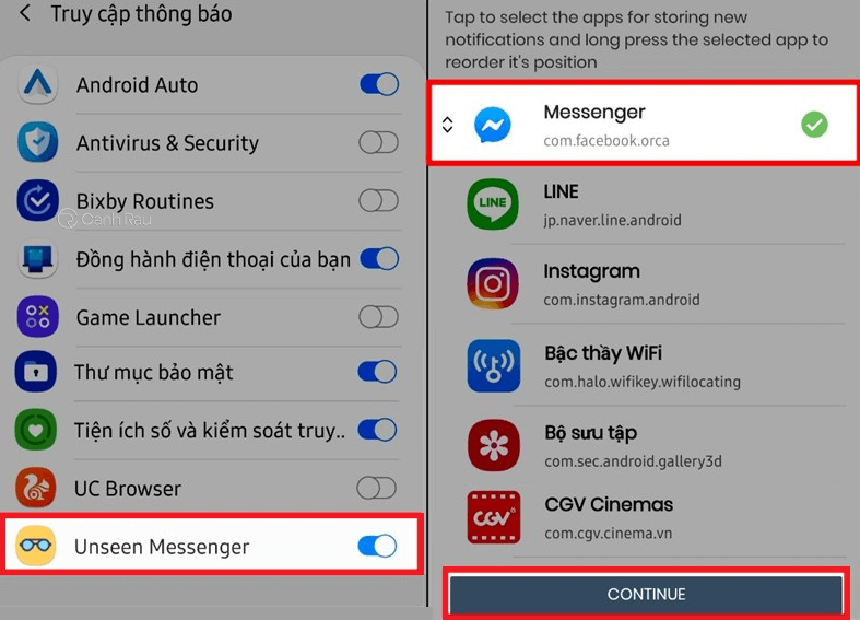 Hướng dẫn cách xem tin nhắn đã gỡ trên Messenger hình 2
