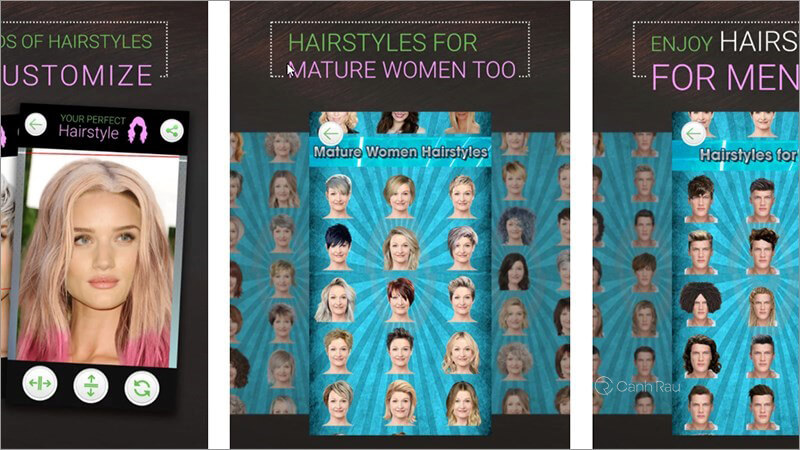 Top app thử kiểu tóc phù hợp với khuôn mặt hình 5