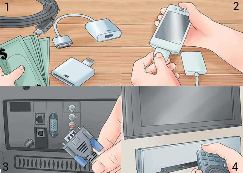 Hướng dẫn cách kết nối điện thoại với tivi Samsung hình 12