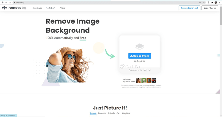 Trang web tách phông nền ảnh online hình 1