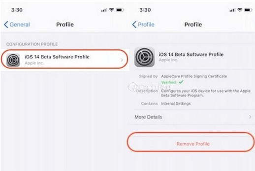 Cách hạ iOS 14 xuống iOS 13 hình 8