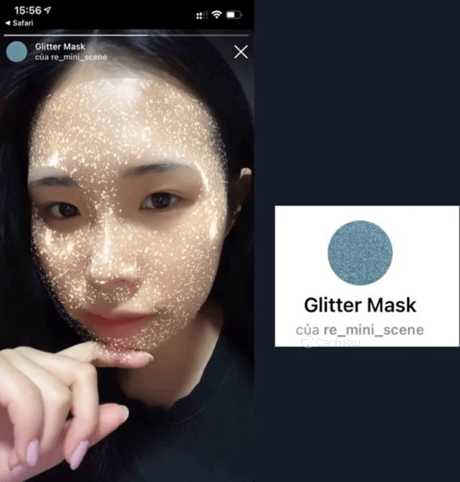 Filter Instagram mặt nạ đẹp nhất hình 1