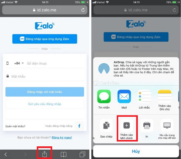 2 Hướng dẫn sử dụng Zalo trên iPhone Hình 2