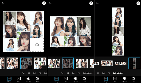 Top phần mềm ghép nhiều hình ảnh thực hiện 1 hình ảnh bên trên Android, iPhone