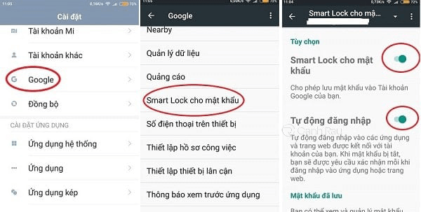 Hướng dẫn cách tắt Google Smart Lock hình 2