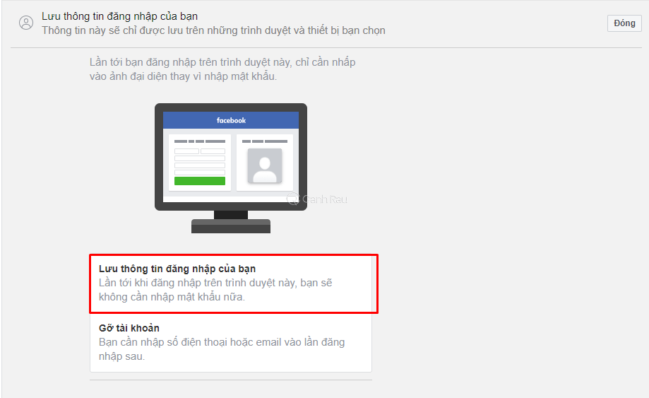Cách đăng nhập Facebook không cần mật khẩu hình 3