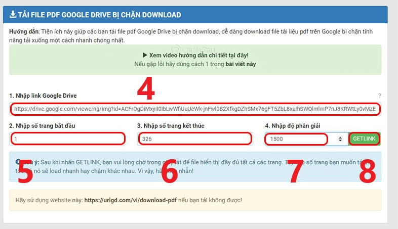 Cách download các file bị chặn download trên Drive hình 6