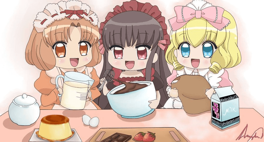 Top anime nấu đồ ăn hay nhất hình 9