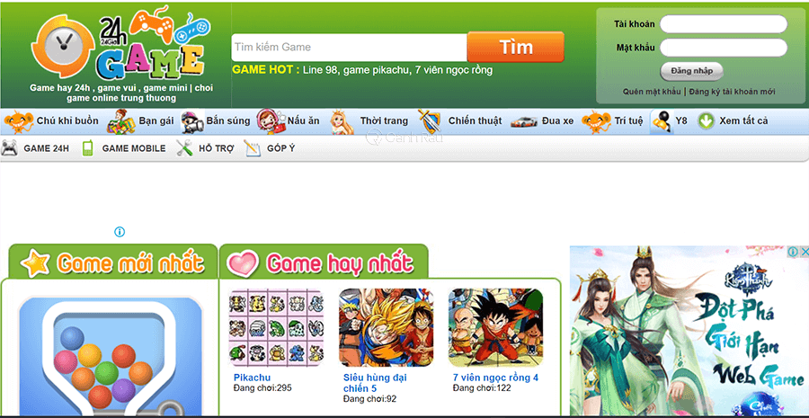 Top web game chơi game online hay và miễn phí hình 31