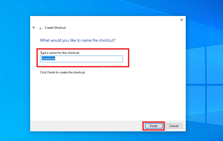 Hướng dẫn cách tắt máy tính bằng bàn phím Windows 10 hình 8