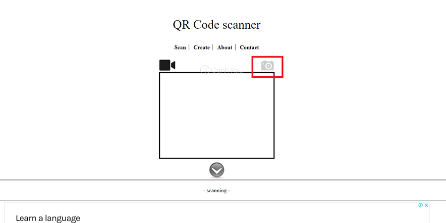 Hướng dẫn cách quét mã QR trên máy tính