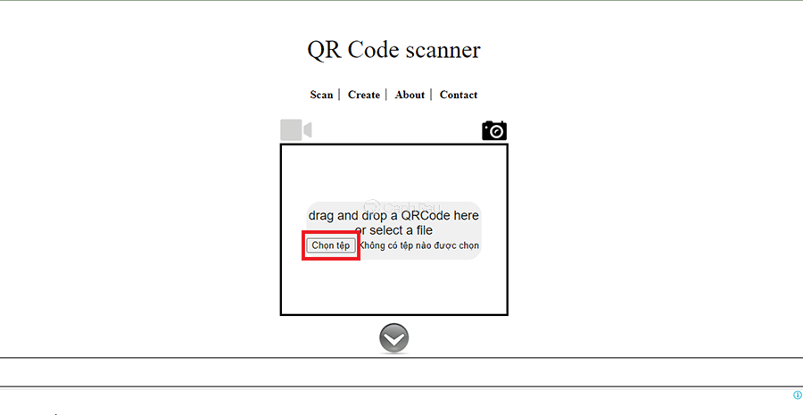 Hướng dẫn cách quét mã QR trên máy tính